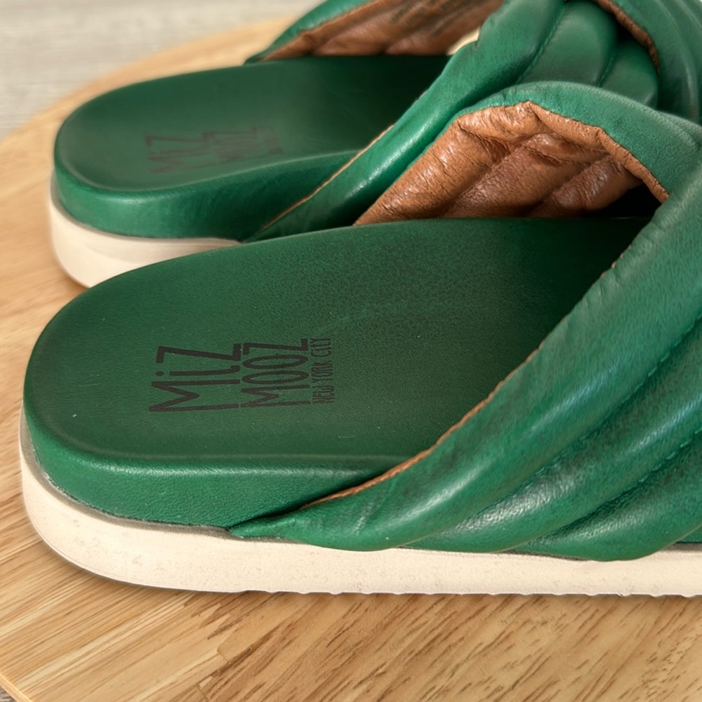 Miz Mooz Leather Slide Sandals - Marinella - Picture 4 of 8